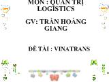 Vinatrans – công ty logistics