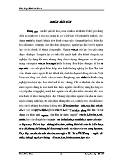 Tiểu luận Các biện pháp thu hút và sử dụng có hiệu quả nguồn vốn đầu tư nước ngoài