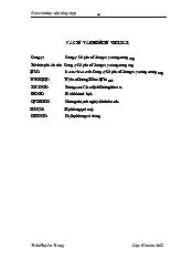 Kế toán tại công ty cổ phần giống cây trồng trung ương