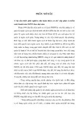 Giải pháp để hoàn thiện cơ chế cấp phát và kiểm soát thanh toán ngân sách nhà nước theo dự toán qua kho bạc nhà nước tỉnh Bình Thuận