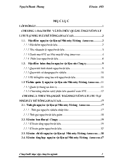 Hoàn thiện kế toán nguyên vật liệu tại Nhà máy Bê tông Amaccao