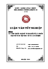 Luận văn Tốt nghiệp ĐH ngoại thương - So sánh chuẩn mực kế toán quốc tế (ias16,38) và chuẩn mực kế toán Việt Nam về tài sản cố định (vas03,04)