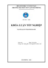 Đề tài Hoàn thiện công tác kế toán doanh thu chi phí và xác định kết quả kinh doanh tại công ty tnhh nội thất thủy sejin - Vinashin