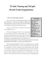 Giới thiệu về WTO
