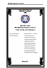 Hệ thống thông tin quản lý mua bán hàng hóa
