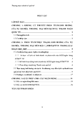 Ảnh hưởng của tự do hóa thương mại đến thanh toán quốc tế