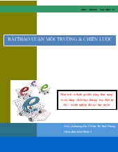 Phân tích và đánh giá khả năng, thực trạng và xây dựng chiến lược thương mại điện tử cho 1 doanh nghiệp đào tạo trực tuyến - Vietnamlearning