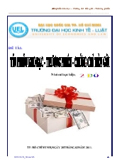 Đề tài Tín phiếu kho bạc - Thương phiếu - Chứng chỉ tiền gửi