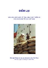 Báo cáo cập nhập về tình hình phát triển và cải cách kinh tế của Việt Nam