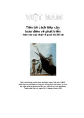 Việt Nam - Tiến tới cách tiếp cận toàn diện về phát triển