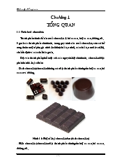 Luận văn Quá trình xử lý nhiệt trong sản xuất chocolate