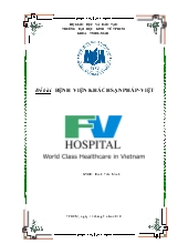 Đề tài Nghiên cứu marketing toàn cầu tại bệnh viện khách sạn Pháp Việt