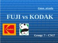 Tiểu luận Chiến lược marketing của Fuji và Kodak