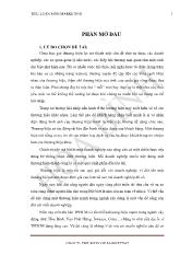 Tiểu luận Phương hướng xây dựng và phát triển thương hiệu Hòa Bình
