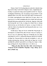 Đề tài Những giải pháp nhằm hoàn thiện chính sách marketing của trung tâm du lịch lữ hành Phù Đổng thuộc công ty thương mại và dịch vụ Thành Long