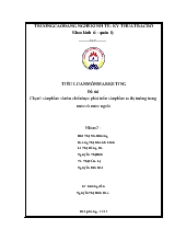 Tiểu luận Chiến lược phát triển sản phẩm bia Corona Extra ra thị trường trong nước và nước ngoài