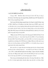Luận văn Giải pháp nâng cao chất lượng dịch vụ di động của trung tâm thông tin di động khu vực II công ty VMS-MobiFone