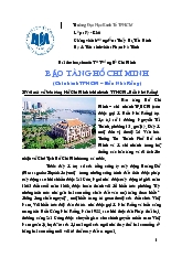 Bảo tàng Hồ Chí Minh (chi nhánh TP HCM – Bến Nhà Rồng)