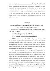 Đề tài Giải pháp nâng cao chất lượng thẩm định tài chính dự án trong hoạt động cho vay của ngân hàng ngoại thương Việt Nam