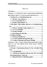 Chuyên đề Giải pháp nâng cao chất lượng thẩm định trong hoạt động cho vay tại chi nhánh ngân hàng ngoại thương Thành Công