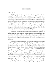 Chuyên đề Hạn chế rủi ro tín dụng tại ngân hàng thương mại cổ phần ngoại thương Thăng Long