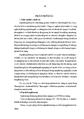 Luận văn Nâng cao chất lượng phân tích tín dụng tại ngân hàng Phương Nam chi nhánh Hà Nội