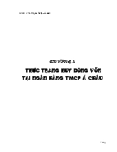 Chuyên đề Các giải pháp gia tăng nguồn vốn huy động tại ngân hàng thương mại cổ phần Á Châu