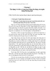 Chuyên đề Một số giải pháp phòng ngừa, hạn chế rủi ro trong kinh doanh tín dụng ở ngân hàng nông nghiệp và phát triển nông thôn Hà Nội