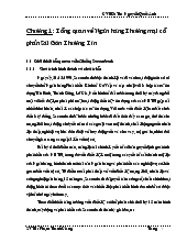 Chuyên đề Tìm hiểu quy trình cho vay sản xuất kinh doanh tại ngân hàng Sài Gòn Thương Tín chi nhánh Chợ Lớn