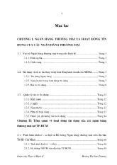 Luận văn Một số biện pháp quản lý rủi ro tín dụng tại các ngân hàng thương mại trên địa bàn TP Hồ Chí Minh