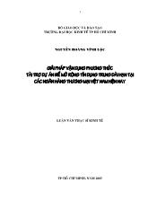 Luận văn Giải pháp vận dụng phương thức tài trợ dự án để mở rộng tín dụng trung, dài hạn tại các ngân hàng thương mại Việt Nam hiện nay