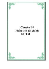 Chuyên đề Phân tích tài chính ngân hàng thương mại