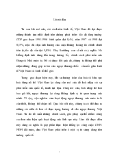 Đề tài Một số biện pháp cụ thể nhằm nâng cao hiệu quả của hoạt động ngoại thương Việt Nam