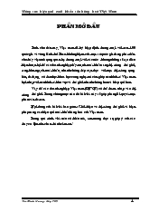 Đề tài Nâng cao hiệu quả xuất khẩu của hàng hoá Việt Nam