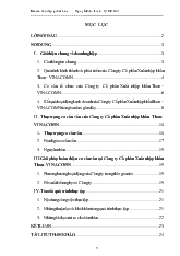 Đề tài Phân tích cơ cấu vốn tại công ty cổ phần xuất nhập khẩu than VINACOMIN giai đoạn 2008-2010