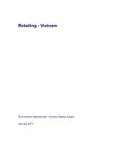 Retailing in VietNam