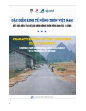 Đặc điểm kinh tế nông thôn Việt Nam: Kết quả điều tra hộ gia đình nông thôn năm 2006 tại 12 tỉnh