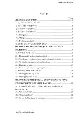 Luận văn Kế toán xác định và phân tích kết quả kinh doanh của công ty nông sản thực phẩm xuất khẩu Cần Thơ