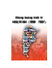 Tiểu luận Khủng hoảng kinh tế Argentina 1999-2002