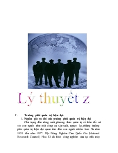 Lý thuyết Z - So sánh ứng dụng lý thuyết Z ở Nhật Bản và Mỹ