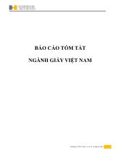 Báo cáo Tóm tắt ngành giấy Việt Nam