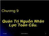 Quản trị nguồn nhân lực toàn cầu