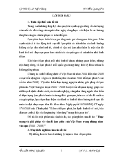 Tiểu luận Thực trạng và giải pháp về vấn đề lạm phát của Việt Nam trong những năm vừa qua 2000-2008