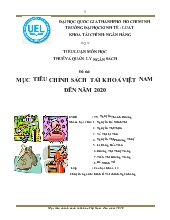 Tiểu luận Mục tiêu chính sách tài khóa Việt Nam đến năm 2020