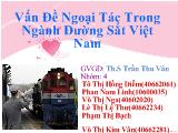 Đề tài Vấn đề ngoại tác trong ngành đường sắt Việt Nam