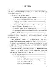 Luận văn Giải pháp nâng cao năng lực cạnh tranh của các doanh nghiệp Nhà nước sản xuất bao bì carton in offset tại Thành phố Hồ Chí Minh