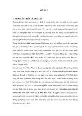 Luận văn Giải pháp phát triển thị trường đến năm 2010 của công ty may Việt Tiến