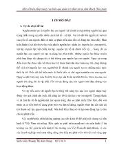Khóa luận Một số giải pháp nâng cao hiệu quả sử dụng nguồn nhân lực tại nhà khách Hải Quân