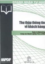 Quản trị marketing trong các doanh nghiệp vừa và nhỏ - Thu thập thông tin về khách hàng