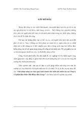 Khóa luận Giải pháp nâng cao hiệu quả kinh doanh bảo hiểm phi nhân thọ tại công ty cổ phần bảo hiểm Nhà Rồng (Bảo Long)